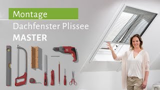 Montage Fliegengitter Dachfenster Plissee MASTER [upl. by Ivor]