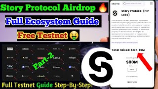 Story Protocol Odyssey Testnet Airdrop Full Guide Part2  How to Complete dApp TasksGet amp Badges [upl. by Bitthia255]