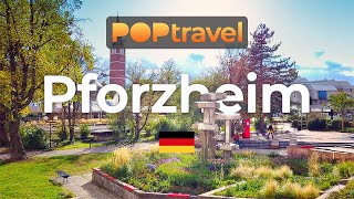 Walking in PFORZHEIM  Germany 🇩🇪 4K 60fps UHD [upl. by Pacifa]