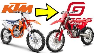 How to convert your KTM to a GASGAS [upl. by Lapotin]