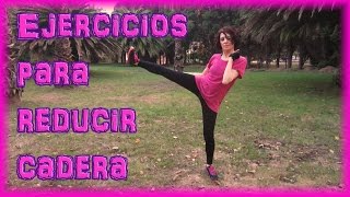 Ejercicios para reducir cadera Elimina las cartucheras  Equilibracuerpoymente [upl. by Gardie142]