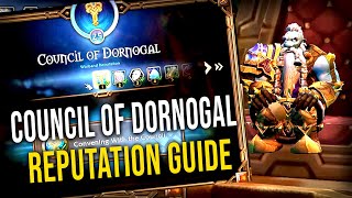 Council of Dornogal Renown Guide  All Reputation Sources  The War Within [upl. by Alarice]