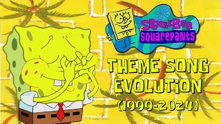 SpongeBob SquarePants Theme Song Evolution 19992024 [upl. by Essy]