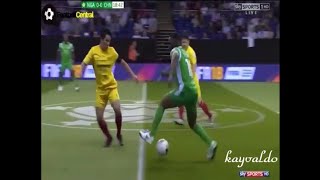 JayJay Okocha vs China Star Sixes 13 Aug 2017 [upl. by Neggem]