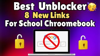 BEST Unblocker For SCHOOL Chromebook 2024  Best WORKING Proxy For SCHOOL 2024 [upl. by Riplex]