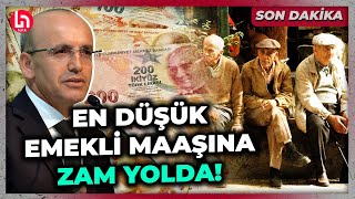 SON DAKİKA Emekli kök maaşına ek zam geliyor En düşük emekli maaşı ne kadar olacak İşte rakam [upl. by Idaf]