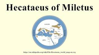 Hecataeus of Miletus [upl. by Dylane]