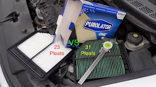 Purolator One is this the Best NonOEM Engine Air Filter you can buy Honda Civic [upl. by Loy]