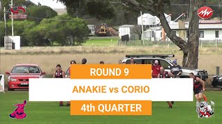 RD 9 Anakie VS Corio 4th QTR 01062024 [upl. by Ameerak377]