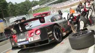 Super GT 2012 Rd4Sugo Race Day Highlights [upl. by Rimidalg]