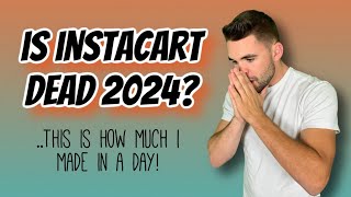 IS INSTACART WORTH IT  2024 UPDATE [upl. by Atinaujnas]