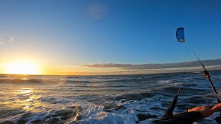 Sunset downwinder in Zandvoort  With Pepsports [upl. by Ramsay]