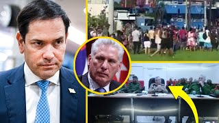 GOLPE DURÍSIMO🚨La dictadura se DERRUMBA ante las PROTESTAS y con TRUMP en el PODER🔥PLAN Marco RUBIO [upl. by Llennaj]