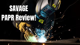 ESAB Savage PAPR Review amp Demo [upl. by Enaywd]