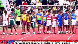 🇹🇴 Day 3 97th Annual InterCollegiate Athletics Competition Kingdom of Tonga 2024 [upl. by Egreog]