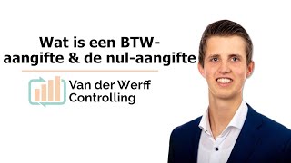 Hoe doe je btwaangifte  uitleg over de nulaangifte  Belastingdienst  Andries van der Werff [upl. by Demmahum]