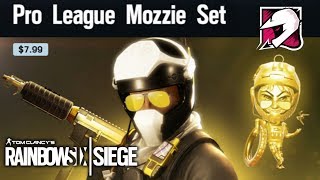 Mozzie Pro League Set  Rainbow Six Siege [upl. by Ycaj]