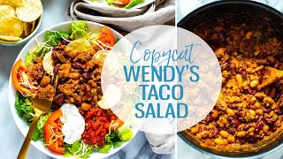 Wendys Taco Salad Recipe [upl. by Eynobe623]