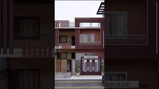 G1 house elevation design east facing  Front home design for double floor  4bhk  shorts [upl. by Nylireg]