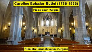 Caroline BoissierButini 17861836  Pièce pour lOrgue [upl. by Farnham]