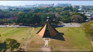 Tunghai University 東海大學 Fly to Luce Chapel 飛向路思義 1080p HD DJI Spark [upl. by Aihsetel703]