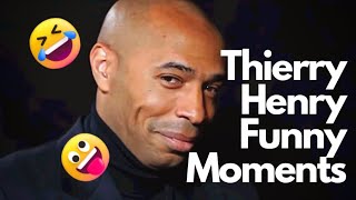 THIERRY HENRY FUNNY MOMENTS HD [upl. by Hterrag]