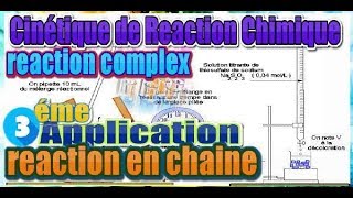 cinétique chimique smc s5  part 74  reaction en chaine [upl. by Airamesor]