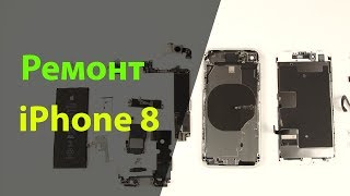 Разборка iPhone 8 Ремонт iPhone 8 [upl. by Ehtyaf972]