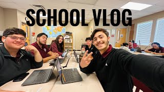 A day in life at American High School 🇺🇸  School Vlog  Exchange student 😍 [upl. by Othe]