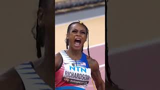 sprint 100m 200m sports trackandfield run athlete running motivation athletics [upl. by Klecka]