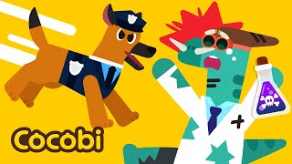 The Police Dog Catches the Criminal🐶  Police Officer Cartoon for Kids [upl. by Gunnar261]