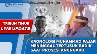 🔴LIVE UPDATE Kronologi Muhammad Fajar Meninggal Tertusuk Badik saat Prosesi Angngaru di Pangkep [upl. by Atinoj]