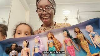 Unboxing Ariel and Sisters Doll Set – The Little Mermaid – Live Action [upl. by Smiley]