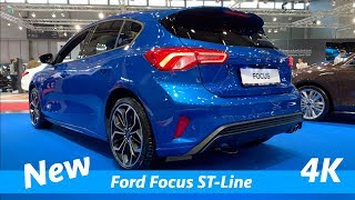 Ford Focus STLine 2019  quick look in 4K  better than Opel Astra [upl. by Enomor]