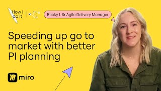 How I Run PI Planning in Miro — Becky Juda [upl. by Nortna704]