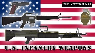 US Infantry Weapons Vietnam War [upl. by Eidur]