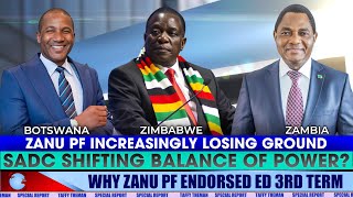 Mnangagwas regional desperation ZANU slowly losing ground in SADC [upl. by Nealon]