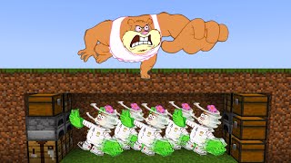 5 Sandy Speedrunners VS Overweight Sandy Hunter [upl. by Neraj]