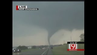 Part 2 May 24th 2011 Oklahoma Tornado Coverage  KWTV [upl. by Maxia74]