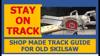 Shop Made Track Saw Guide [upl. by Nawuq]