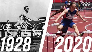 400m Hurdles finals 90 years apart  Then amp Now [upl. by Sarkaria]