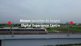 Alstom digital experience center for nextgeneration signalling solutions development in India [upl. by Otanod552]