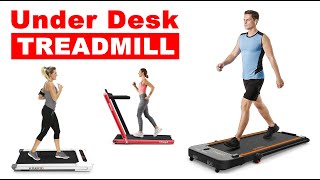 💪 Portable UnderDesk Treadmills for Home 2022  UREVO Goplus Goyouth CITYSPORTS UMAY [upl. by Ayrolg]