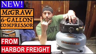 🥞 Craftsman 6 gal Air Compressor How to Use [upl. by Eitsyrc]