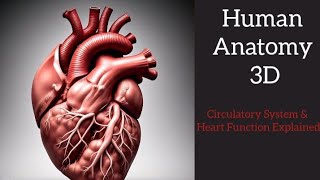 Understanding the Heart Human Anatomy 3D  Circulatory System amp Heart Function Explained [upl. by Lrad531]