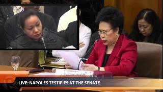 Miriam to Napoles You believe in 10 commandments and yet you steal [upl. by Atsylac]