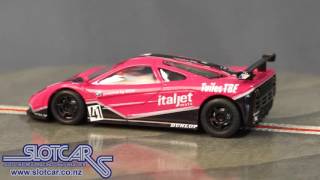 Ninco Slot Car McLaren F1 GTR Italjet 41 Slotcar 50595 [upl. by Deck]