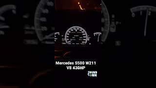 Mercedes Benz S500 W221 0100 Acceleration  V8 430HP 2011 [upl. by Cord]