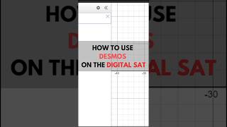 Learn how to use Desmos effectively for the digital SAT in this quick guide✨Desmos DigitalSAT [upl. by Zoe]