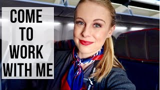 A Day in the Life of a Flight Attendant [upl. by Hauger967]